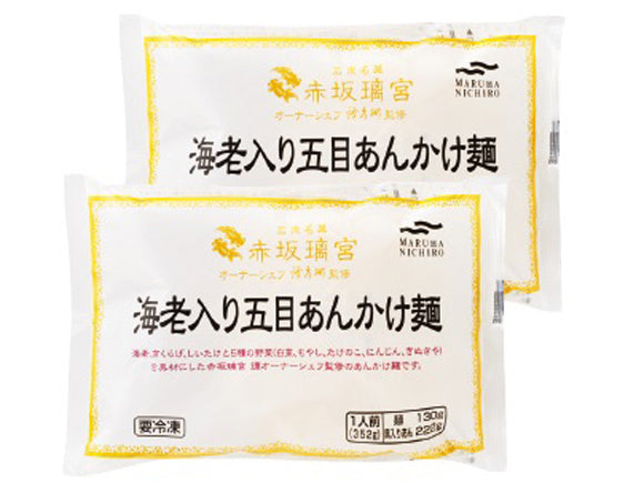 赤坂璃宮海老入り五目あんかけ麺×2袋