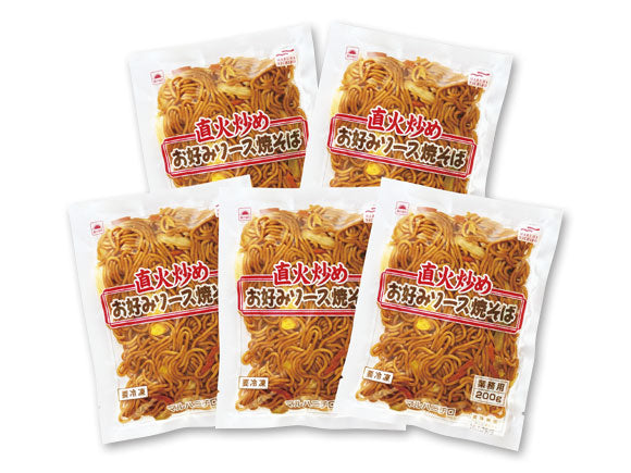 お好みソース焼そば×5袋