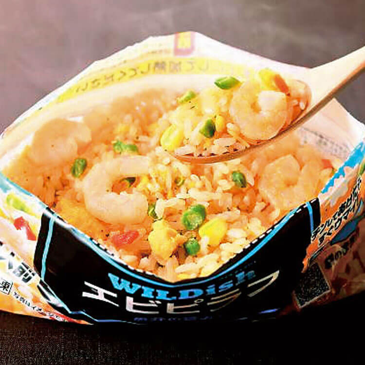 WILDishエビピラフ_調理例