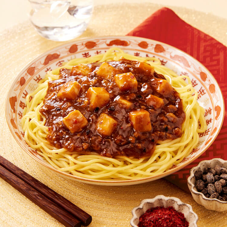 辣醤麻婆焼そば_調理例