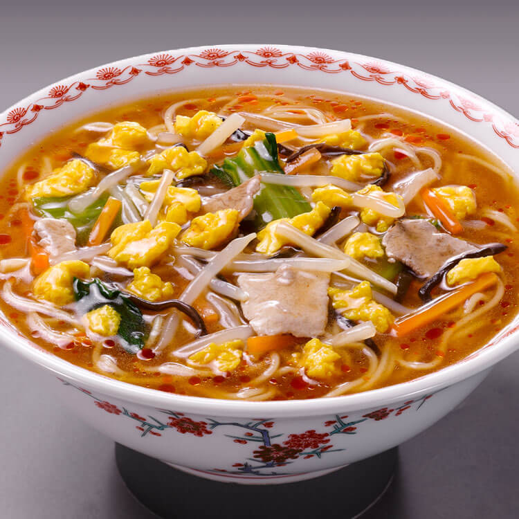 酸辣湯麺_調理例