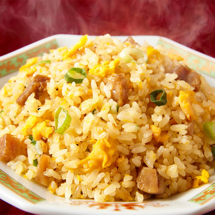 あおり炒めの焼豚炒飯_調理例