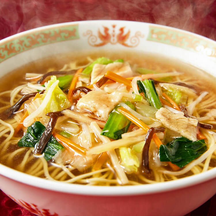 横浜あんかけラーメン_調理例