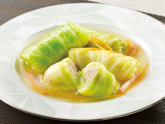 国産具材のロールキャベツ