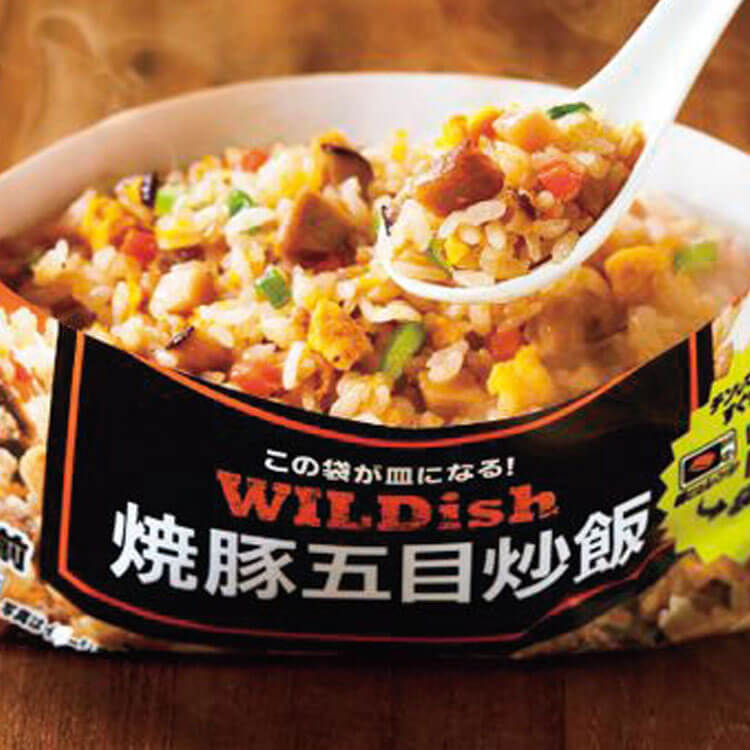 ＷＩＬＤｉｓｈ焼豚五目炒飯_調理例