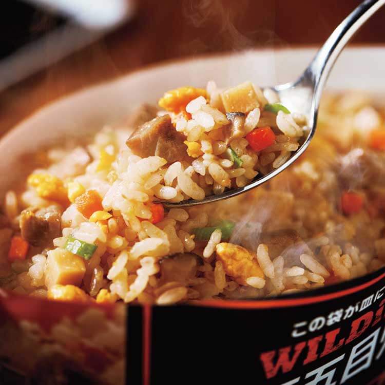 ＷＩＬＤｉｓｈ焼豚五目炒飯_調理例