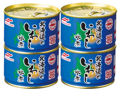 北海道のいわし水煮×4缶