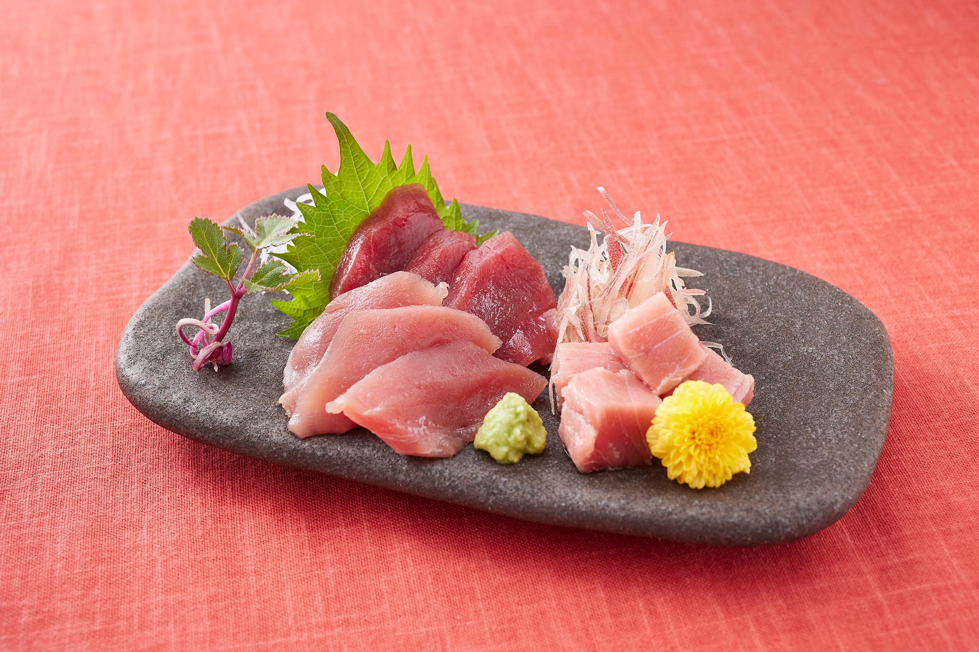 じゃばらマグロ_盛り付け