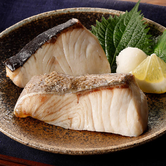 桜島灰干しかんぱち 切り身料理