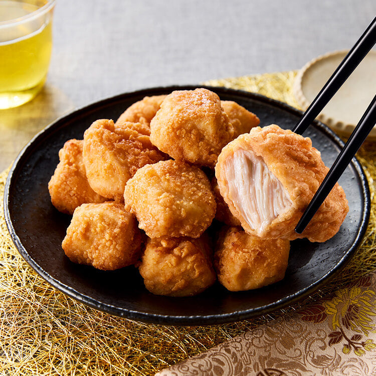 極旨！むね唐揚げ_調理例