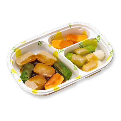 やさしいおかずセット昼・夜のムース食　牛肉のオイスター炒め_pkg