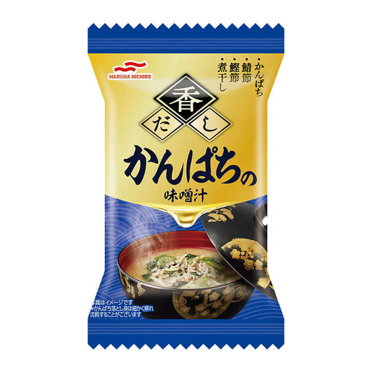 香だしかんぱちの味噌汁_おもて面