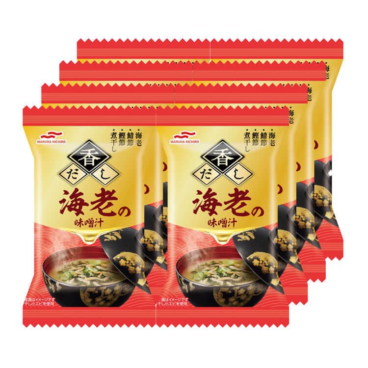 香だし海老の味噌汁×8 個
