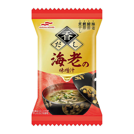 香だし海老の味噌汁_おもて面