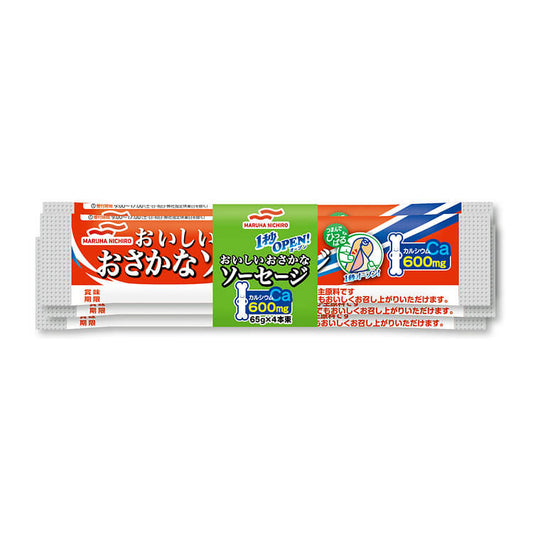 1秒OPENおさかなソーセージ65gx4