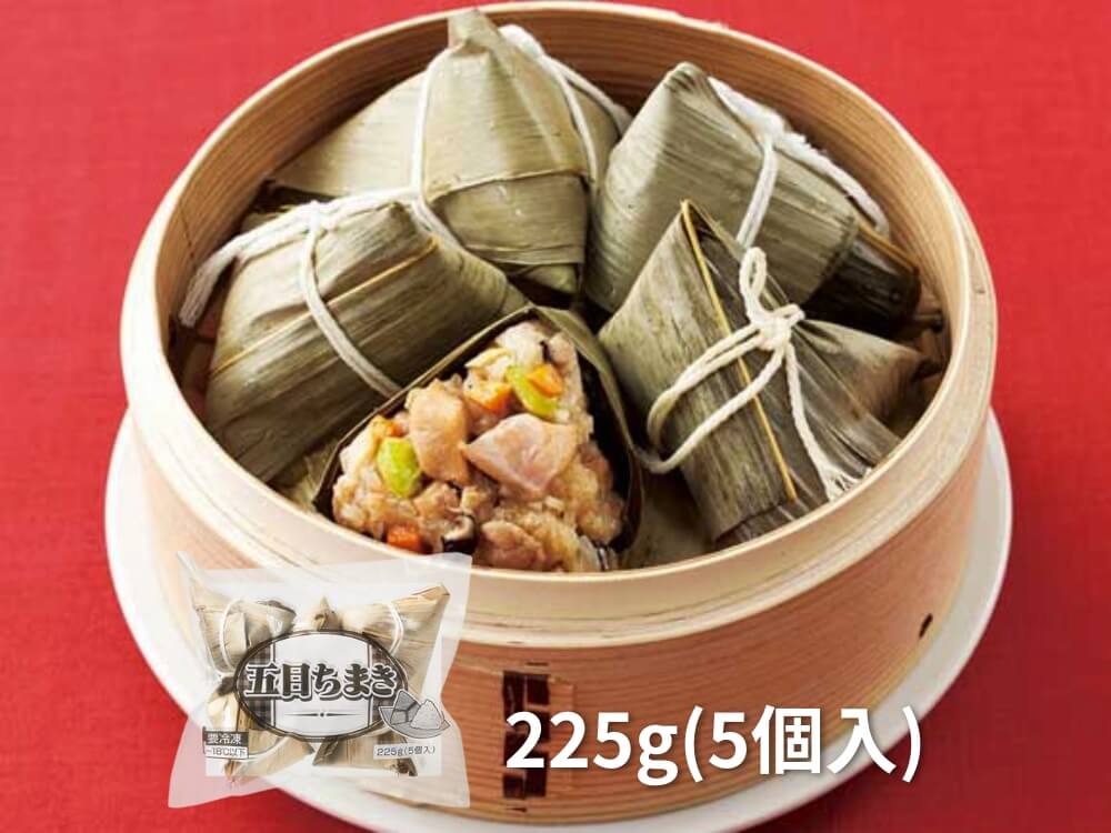 五目ちまき　皿盛り