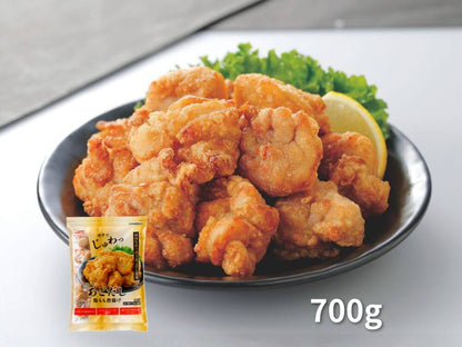 魚屋が作った あごだし 鶏ももから揚げ皿盛り