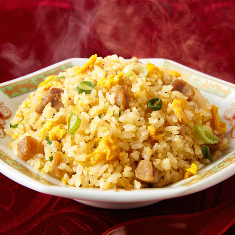あおり炒めの焼豚炒飯_調理例